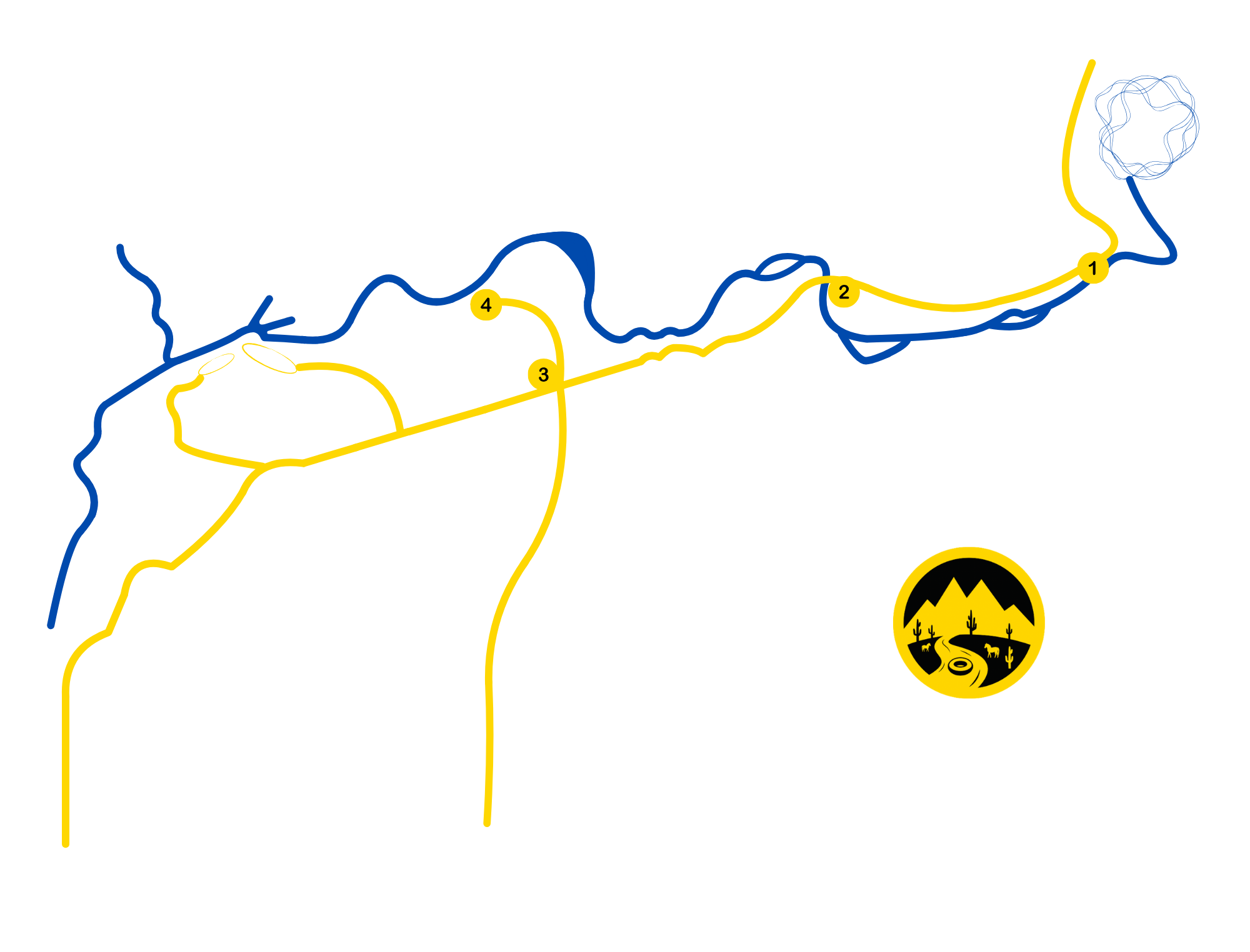 Lower Salt River Map Map of the Lower Salt River and where Salt River Tubing operates