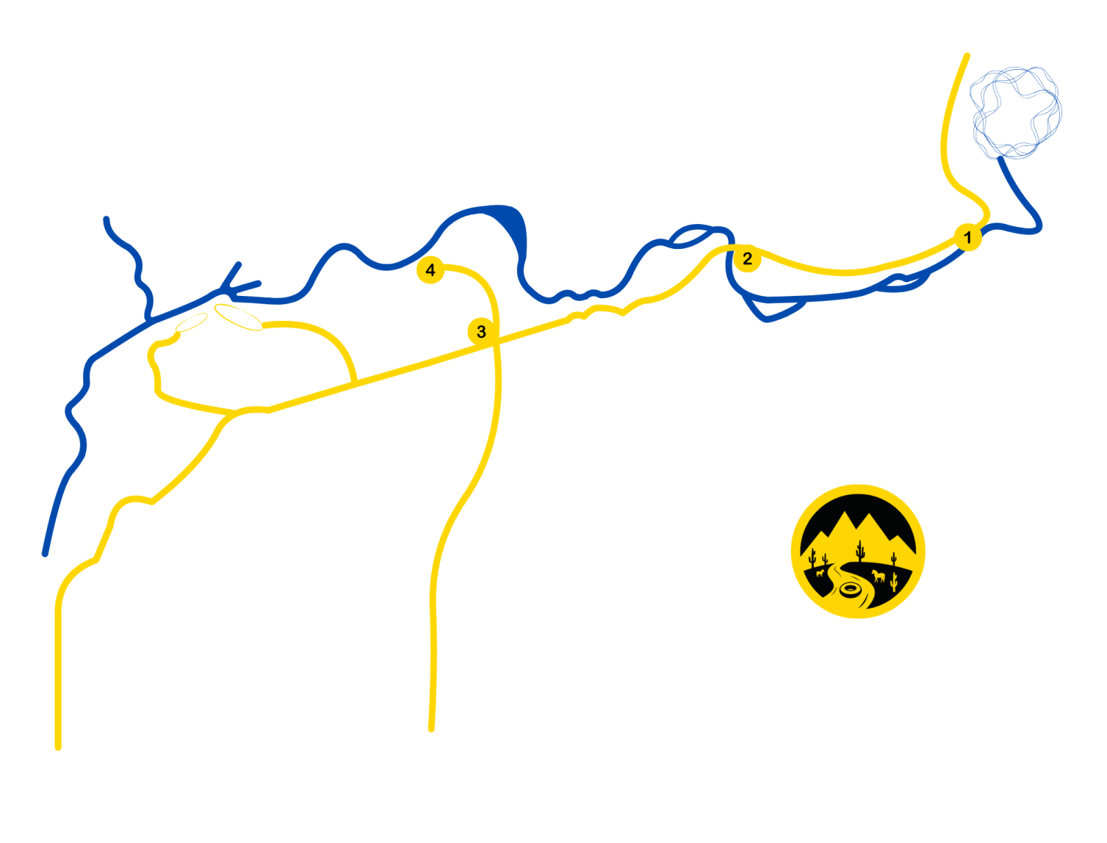 Lower Salt River Map Map of the Lower Salt River and where Salt River Tubing operates